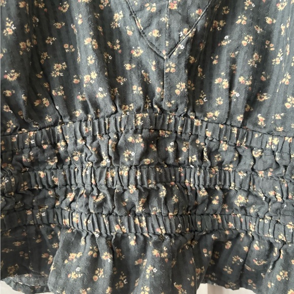 Madewell Manon Cotton Check Voile Top - women’s size M - Picture 3 of 8